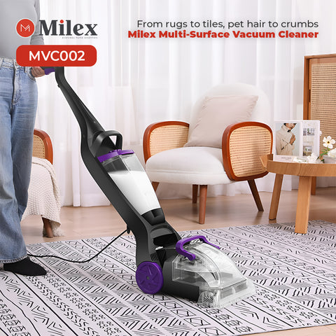 Milex Multi-Surface Vacuum Cleaner + Shampoo