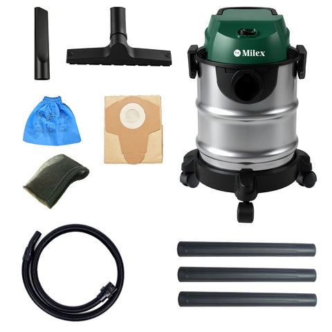 Milex PowerVac 1000 Wet & Dry Vacuum Cleaner – 20L 3-in-1 Vacuum & Blower