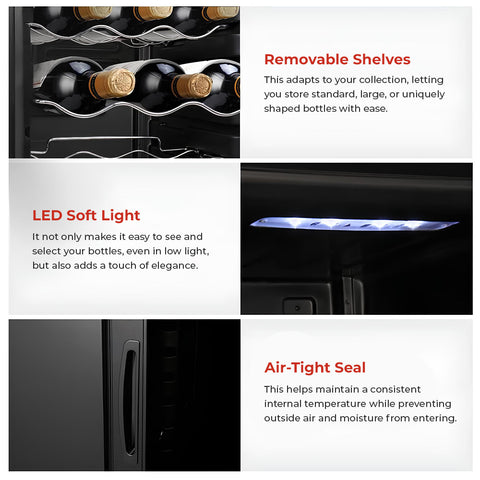 Milex 18 Bottle Wine Cooler