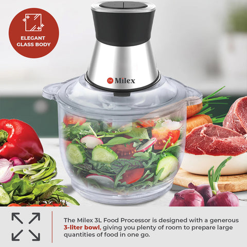 Milex 3L Food Processor