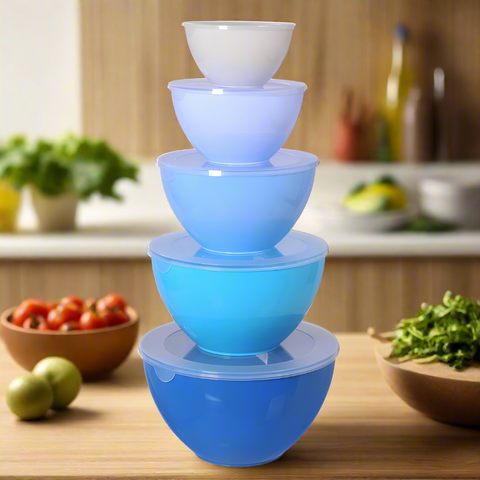 Milex 5pcs Salad Bowl Set | Colours May Vary