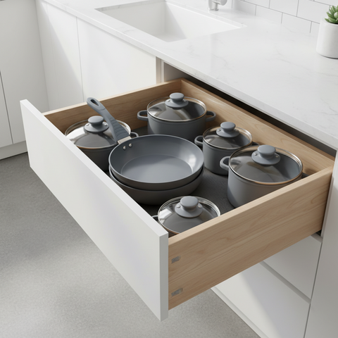 Milex Forged Aluminium Non-stick 2 pc Frying Pan Set