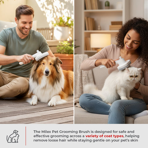 Milex Pet Grooming Brush