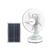 Milex Rechargeable Desk Fan 12" + Milex Solar Panel for Rechargeable Desk Fan