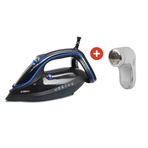Milex Pro Steam Elite Iron 3100W with FREE Milex Lint Remover (Valued at R149)