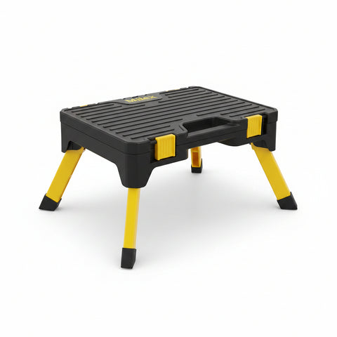 Milex Foldable Toolbox Stool Step – Heavy-Duty Storage, Seating & Step Solution