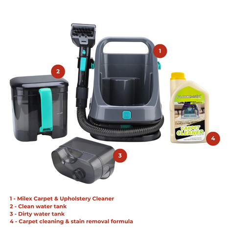 Milex Portable Carpet & Upholstery Cleaner - Milex South Africa