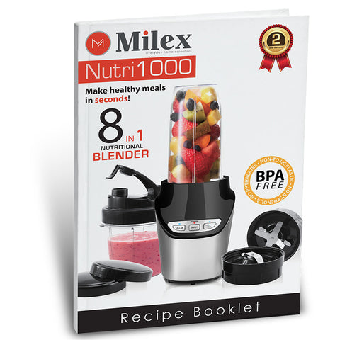 Milex - 1000W Nutri1000 8-In-1 Blender - Homemark