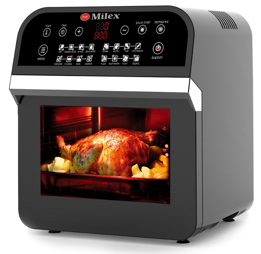 Air fryer and hot sale rotisserie multi cooker